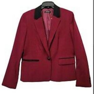 Burgundy Nine West Blazer (Size 14)